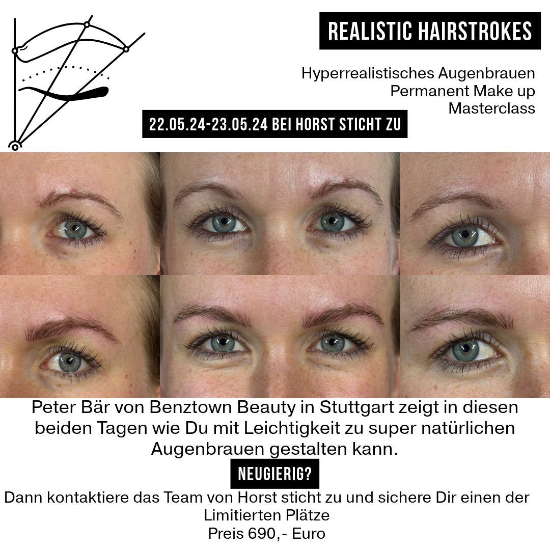 Professionelle Hairstrokes Ausbildung - Angebot 1 Tag