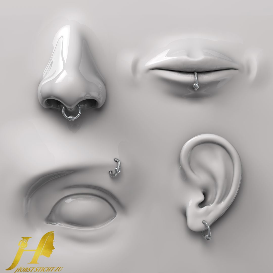4 Tage Piercingausbildung Piercingschulung Kursus für Branchenfremde